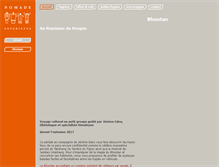 Tablet Screenshot of nomade.ch